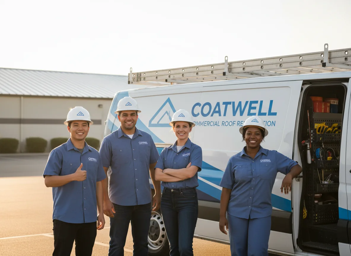 Commercial roof coating company in Coleman, WI